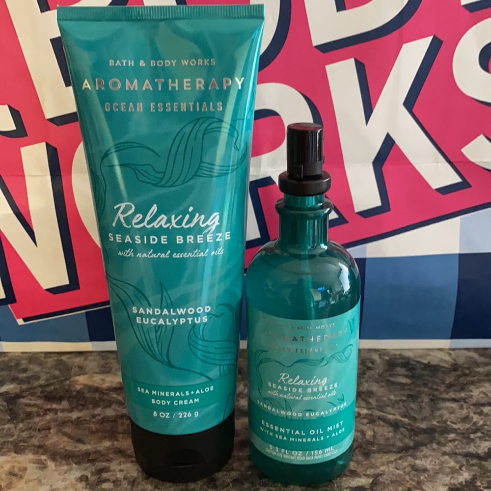 Bath & Body Works aromatherapy set